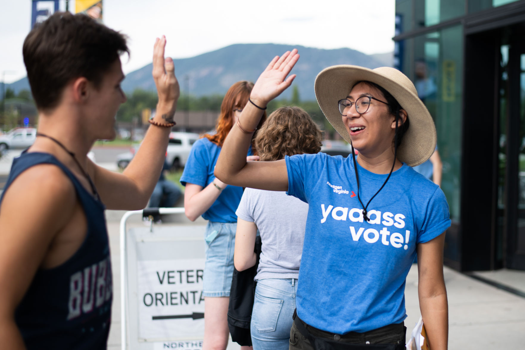 NextGen America conducts voter registration drive